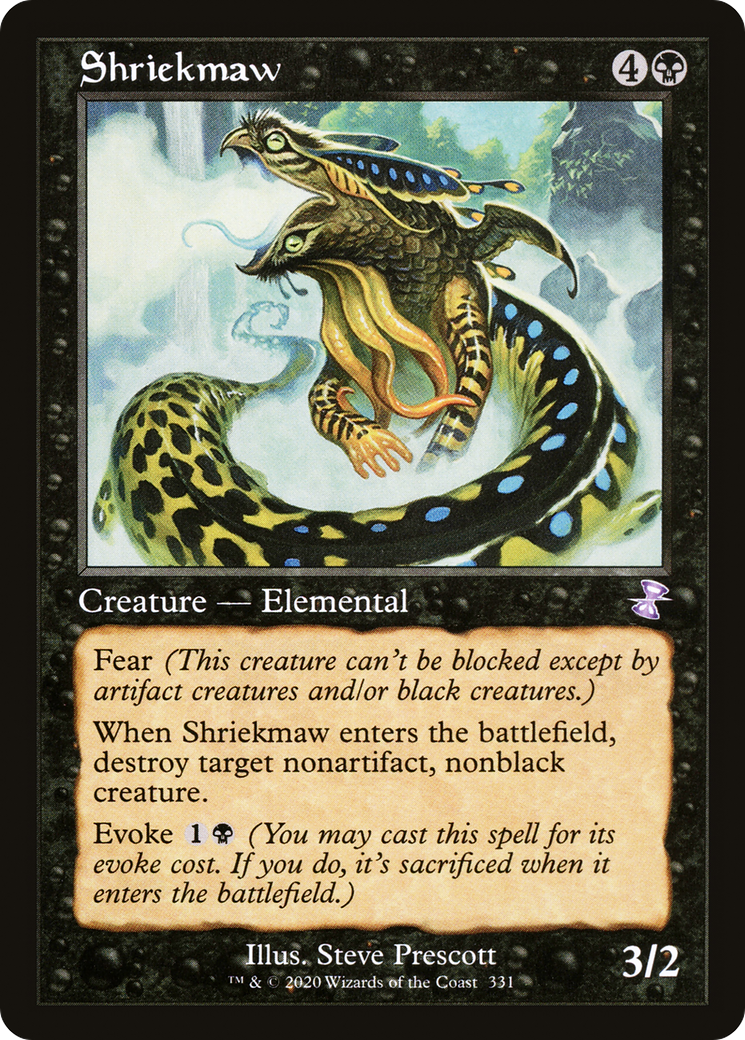 Shriekmaw (TSR-331) [Time Spiral Remastered] Foil