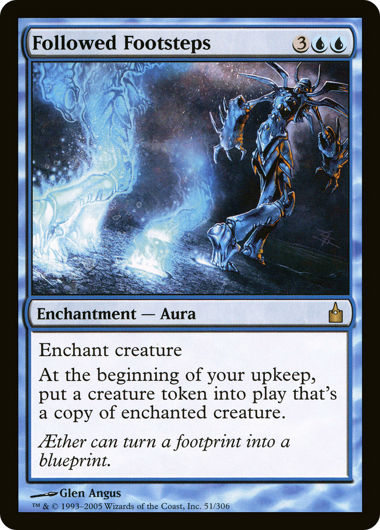 Followed Footsteps (RAV-051) [Ravnica: City of Guilds] Foil