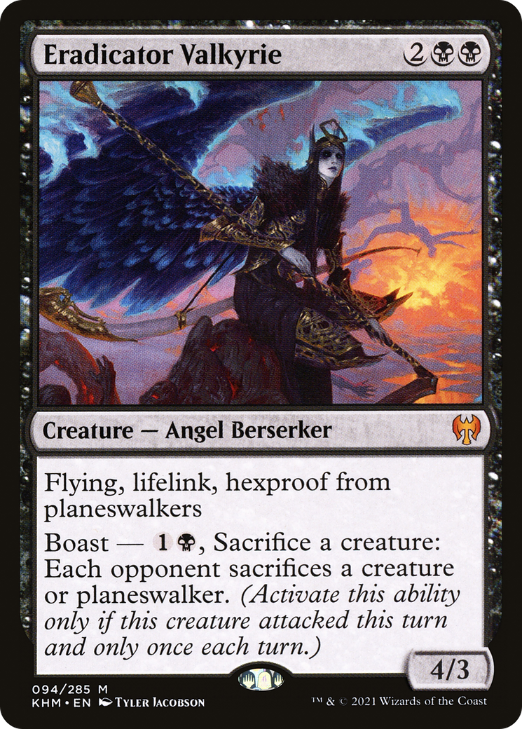 Eradicator Valkyrie (KHM-094) [Kaldheim] Foil