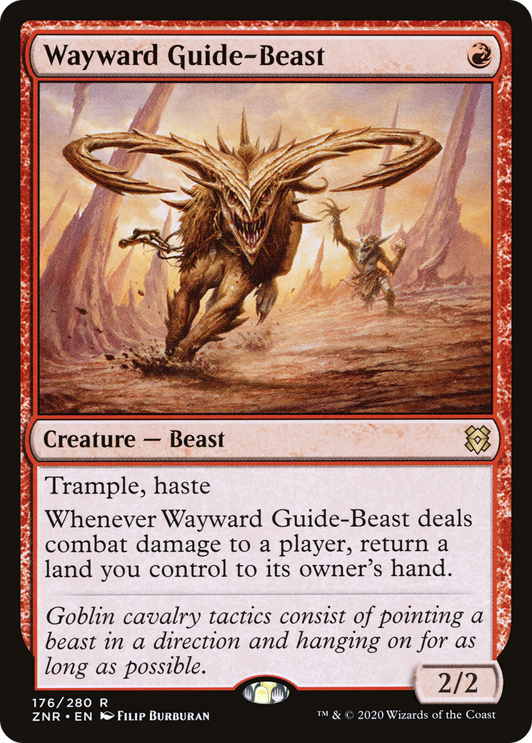 Wayward Guide-Beast (ZNR-176) [Zendikar Rising]