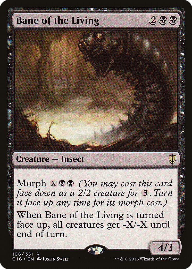 Bane of the Living (C16-106) [Commander 2016]