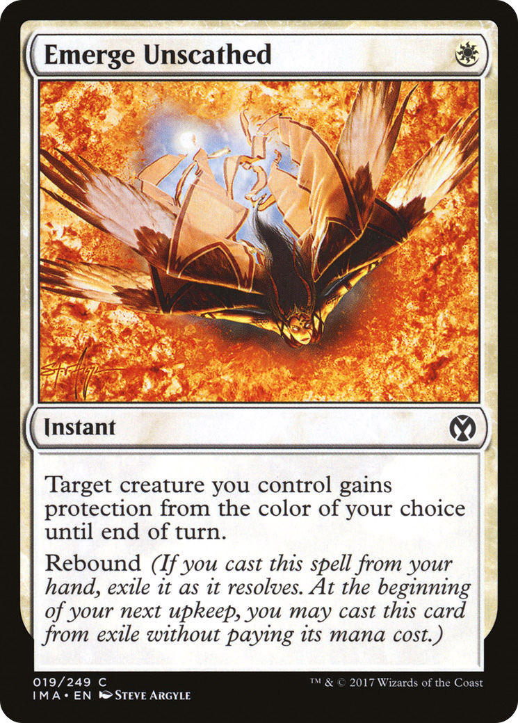 Emerge Unscathed (IMA-019) [Iconic Masters] Foil
