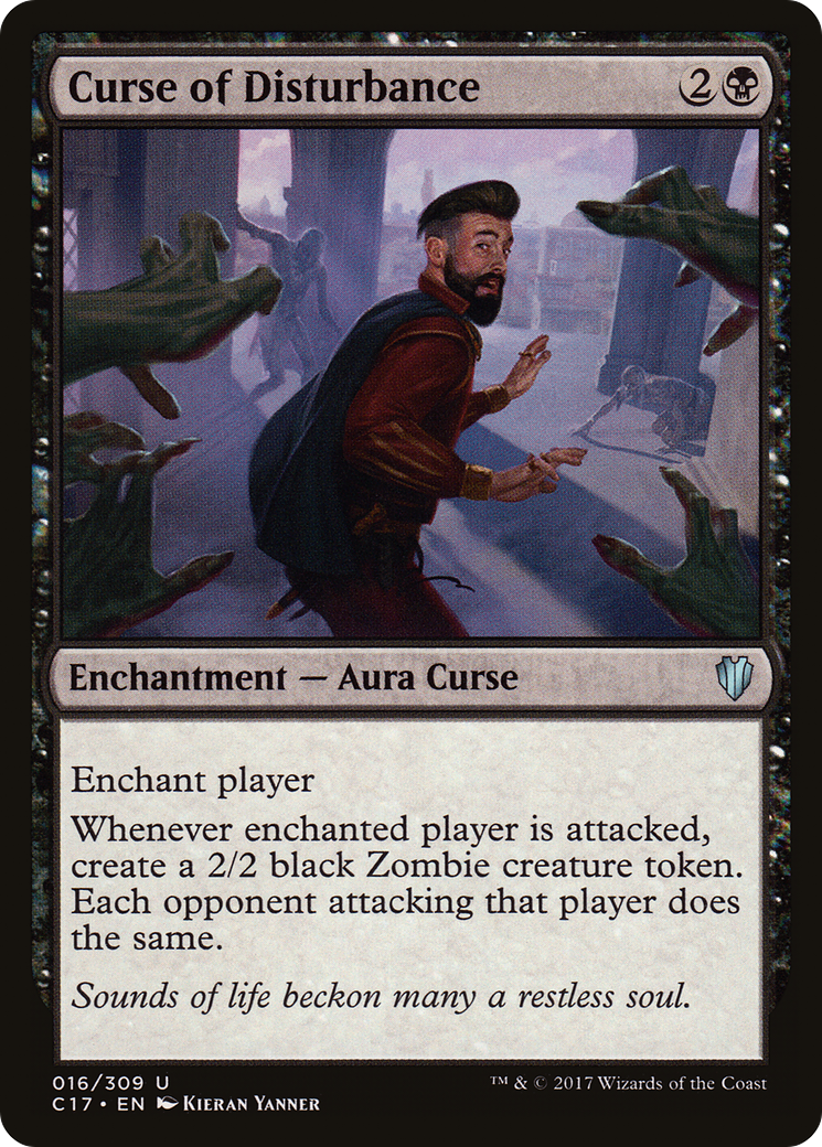 Curse of Disturbance (C17-016) [Commander 2017]