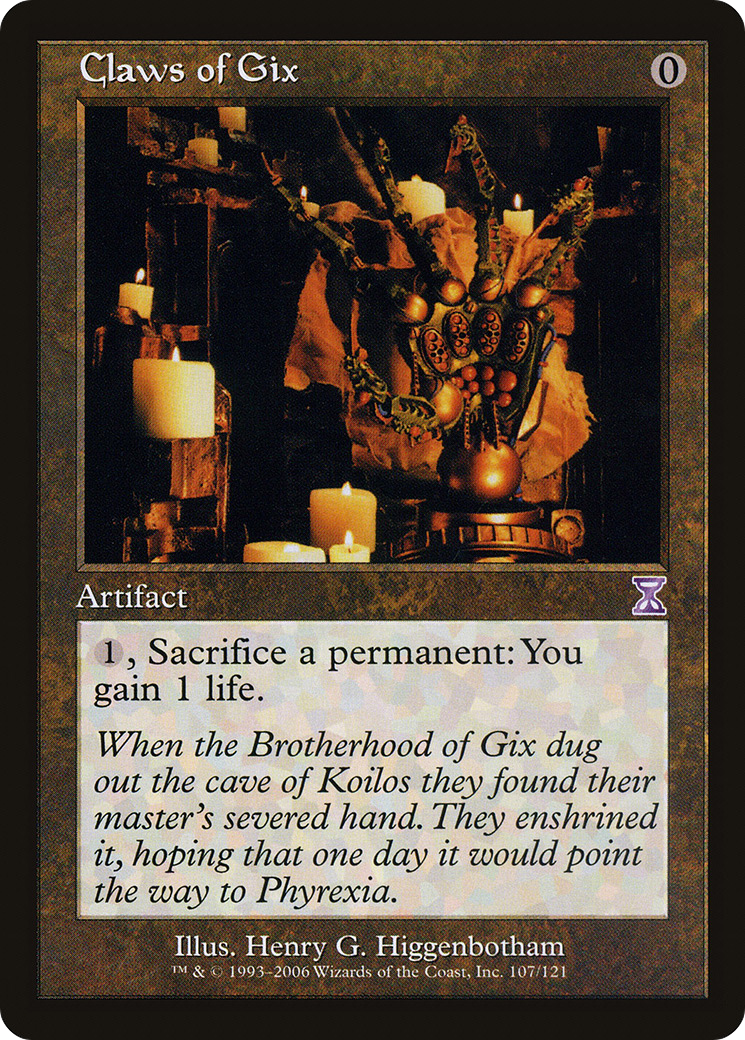 Claws of Gix (TSB-107) [Time Spiral Timeshifted] Foil