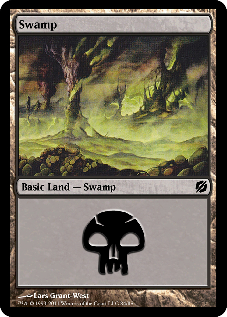 Swamp (TD2-084) [Duel Decks: Mirrodin Pure vs. New Phyrexia]