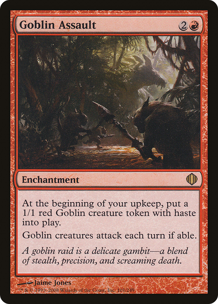 Goblin Assault (ALA-101) [Shards of Alara] Foil