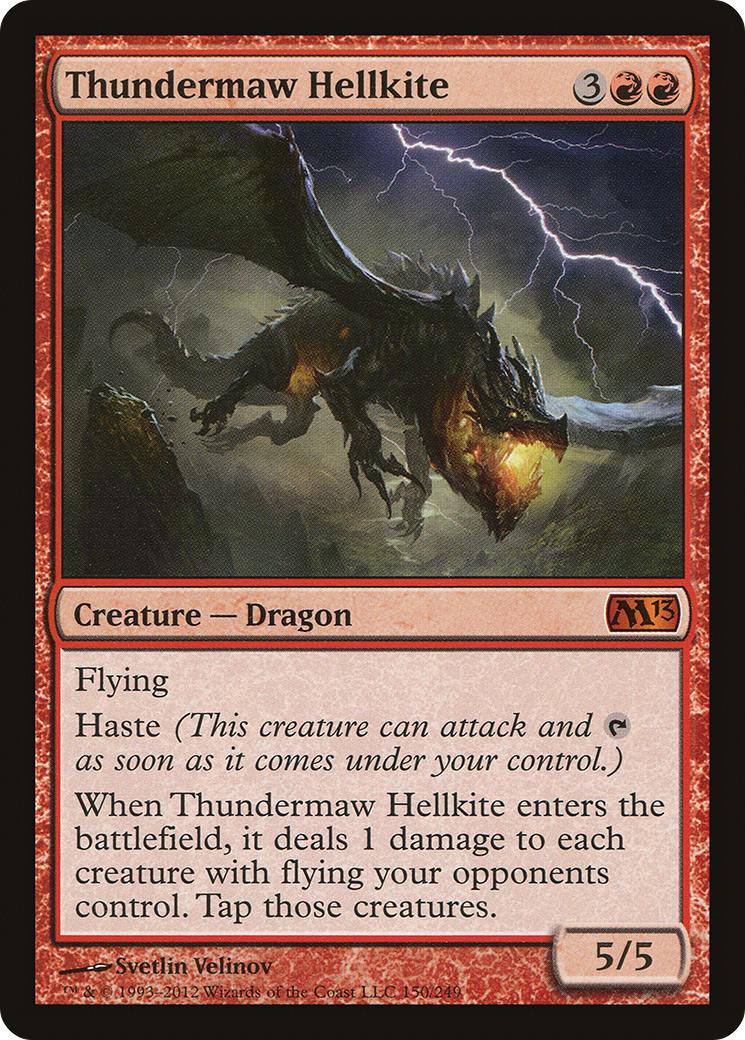 Thundermaw Hellkite (M13-150) [Magic 2013]