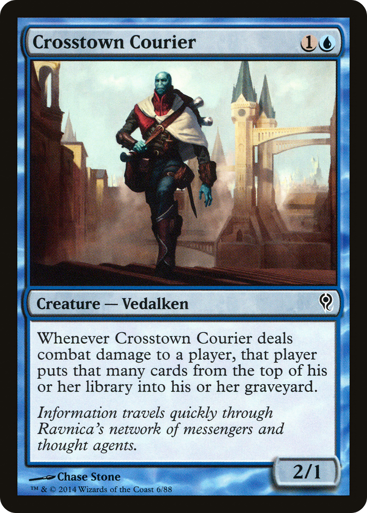 Crosstown Courier (DDM-006) [Duel Decks: Jace vs. Vraska]