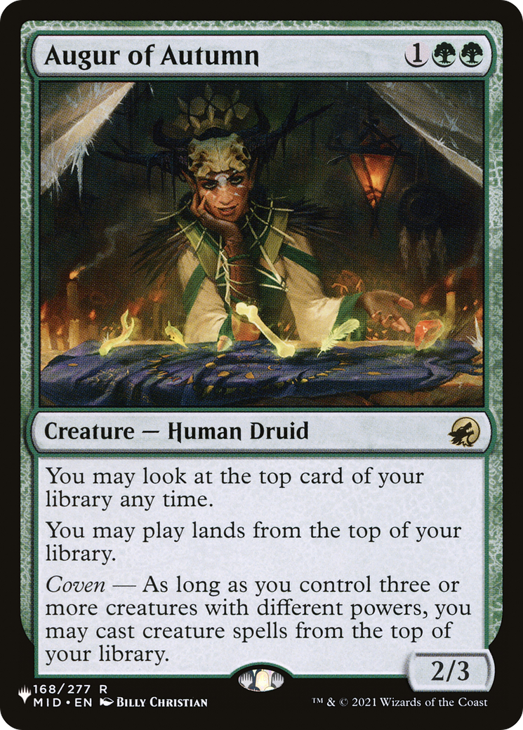 Augur of Autumn (LIST-MID-168) [The List]