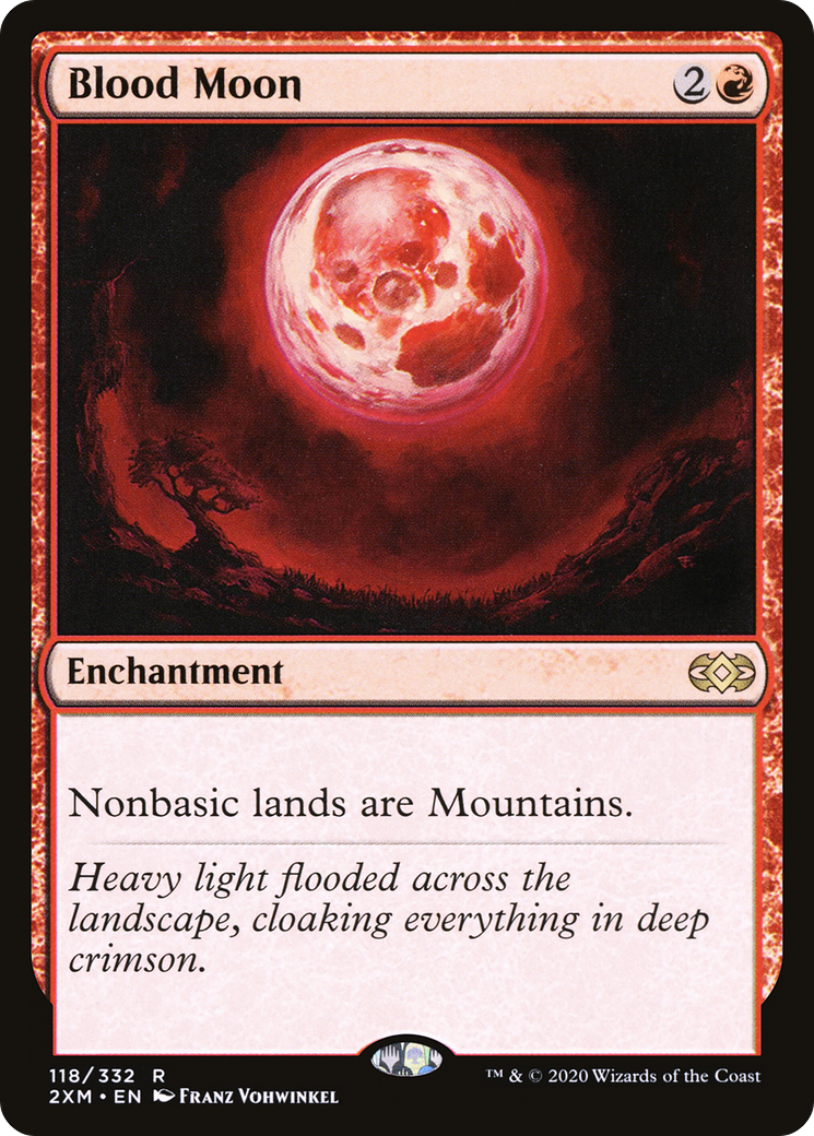 Blood Moon (2XM-118) [Double Masters] Foil