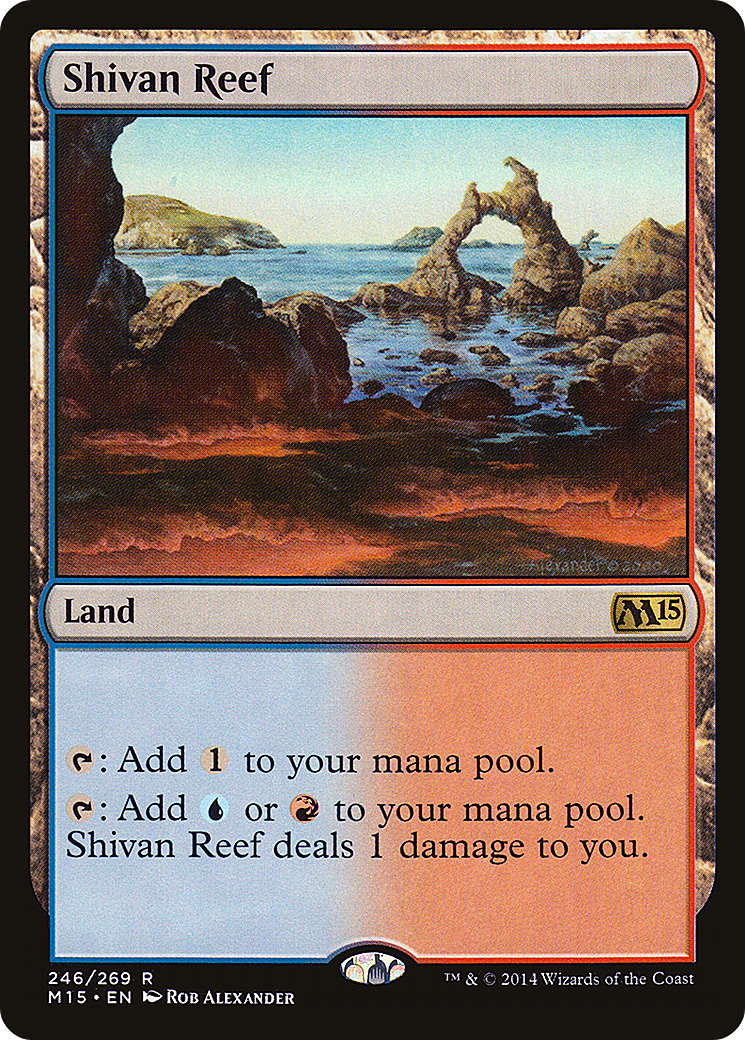 Shivan Reef (M15-246) [Magic 2015] Foil