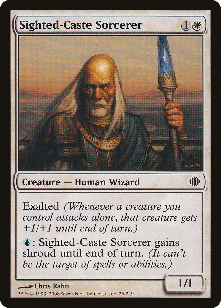 Sighted-Caste Sorcerer (ALA-026) [Shards of Alara]