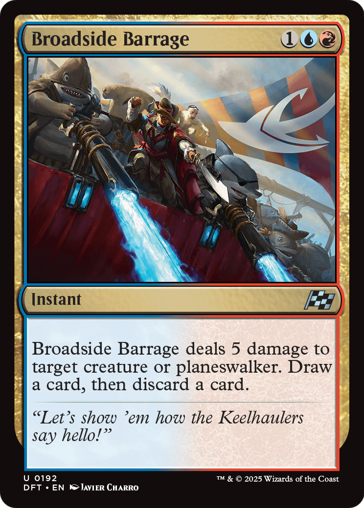 Broadside Barrage (DFT-192) [Aetherdrift]
