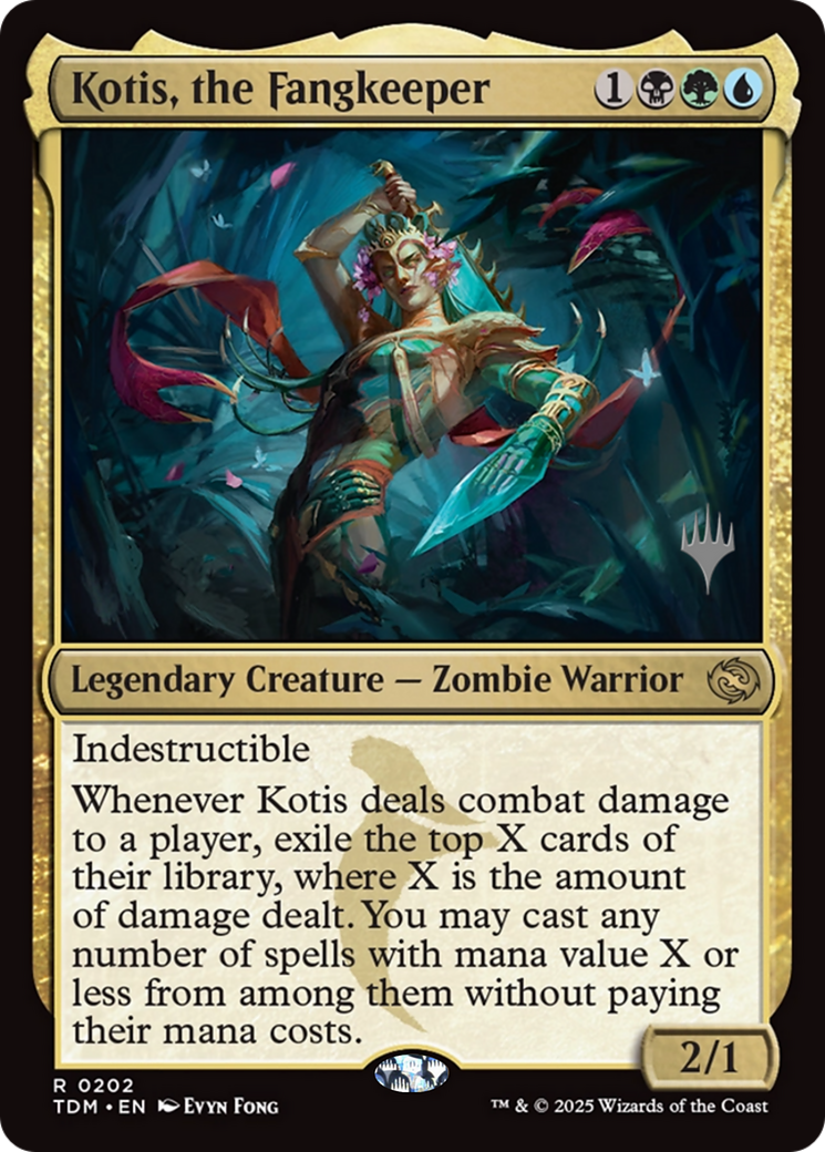 Kotis, the Fangkeeper (PPTDM-202) [Promo Pack: Tarkir: Dragonstorm] Foil