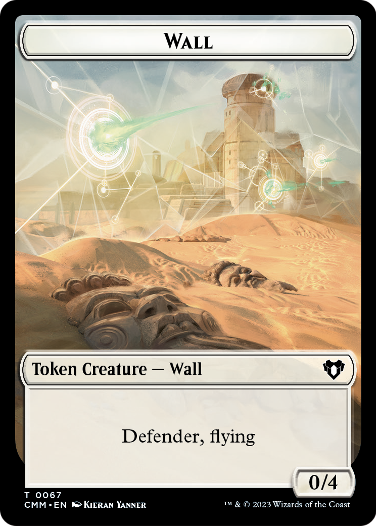 Wall (TCMM-067) [Commander Masters Tokens]