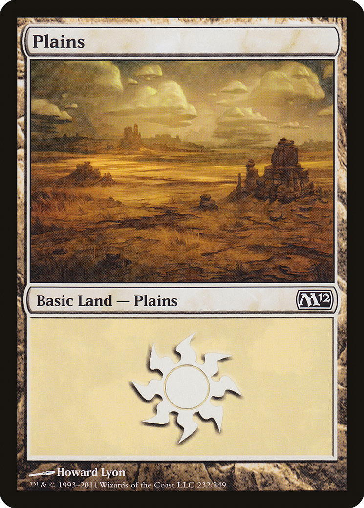 Plains (M12-232) [Magic 2012]