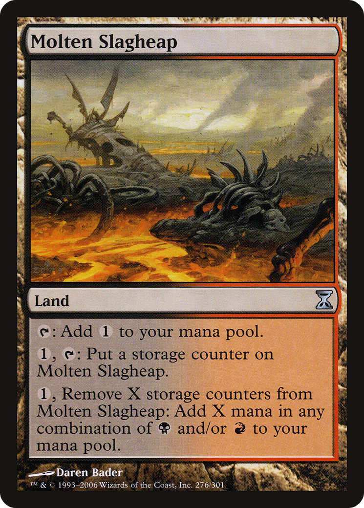 Molten Slagheap (TSP-276) [Time Spiral] Foil