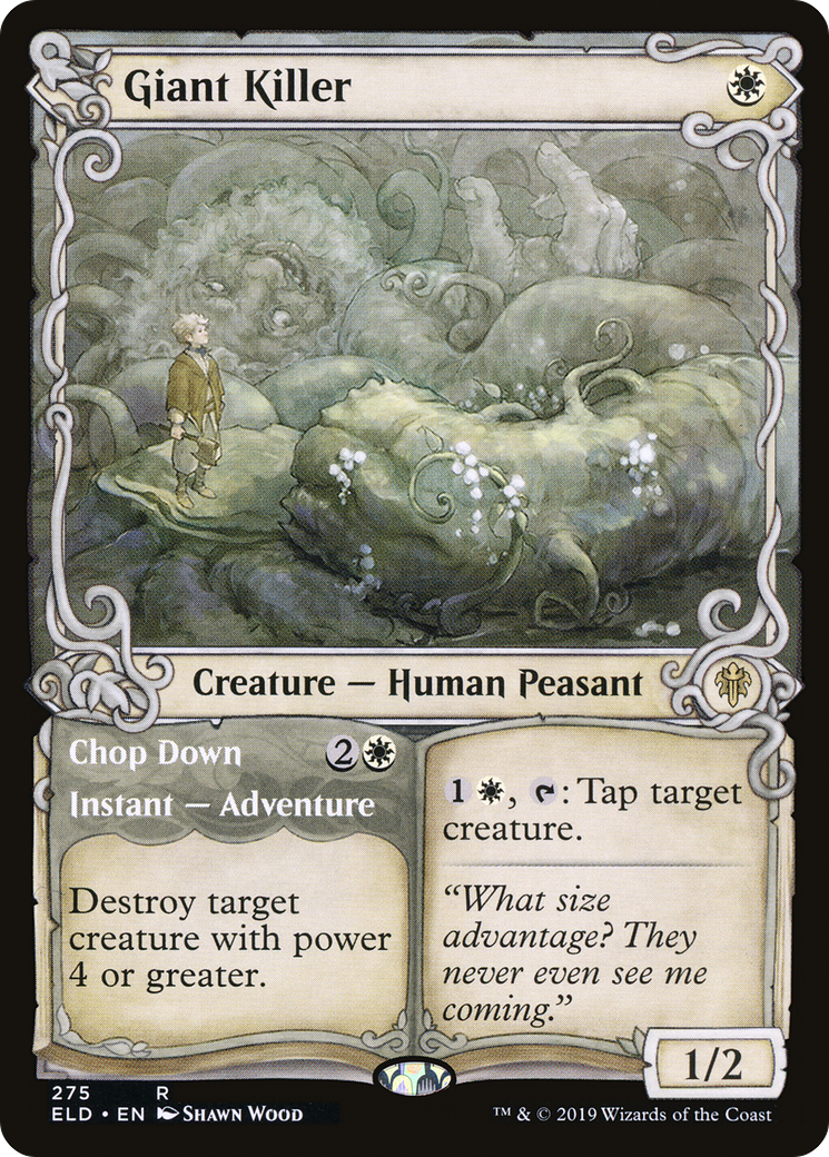 Giant Killer (Showcase) (ELD-275) [Throne of Eldraine] Foil