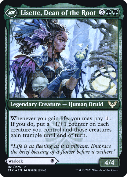 Valentin, Dean of the Vein (PRE-161S) [Strixhaven: School of Mages Promos] Foil