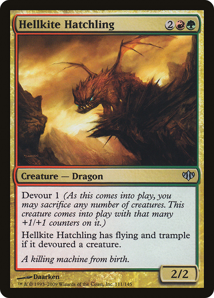 Hellkite Hatchling (CON-111) [Conflux]