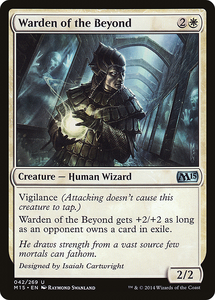 Warden of the Beyond (M15-042) [Magic 2015]