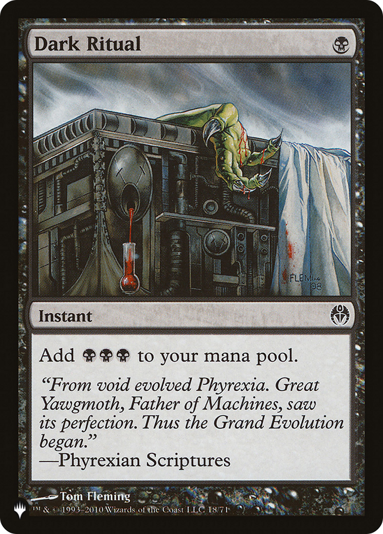Dark Ritual (DDE) (LIST-DDE-18) [The List]