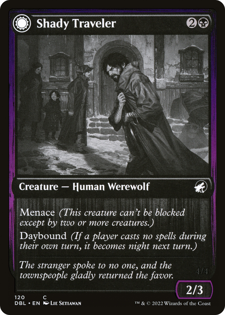 Shady Traveler (DBL-120) [Innistrad: Double Feature]
