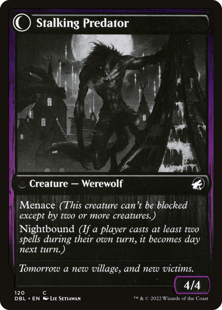 Shady Traveler (DBL-120) [Innistrad: Double Feature] Foil