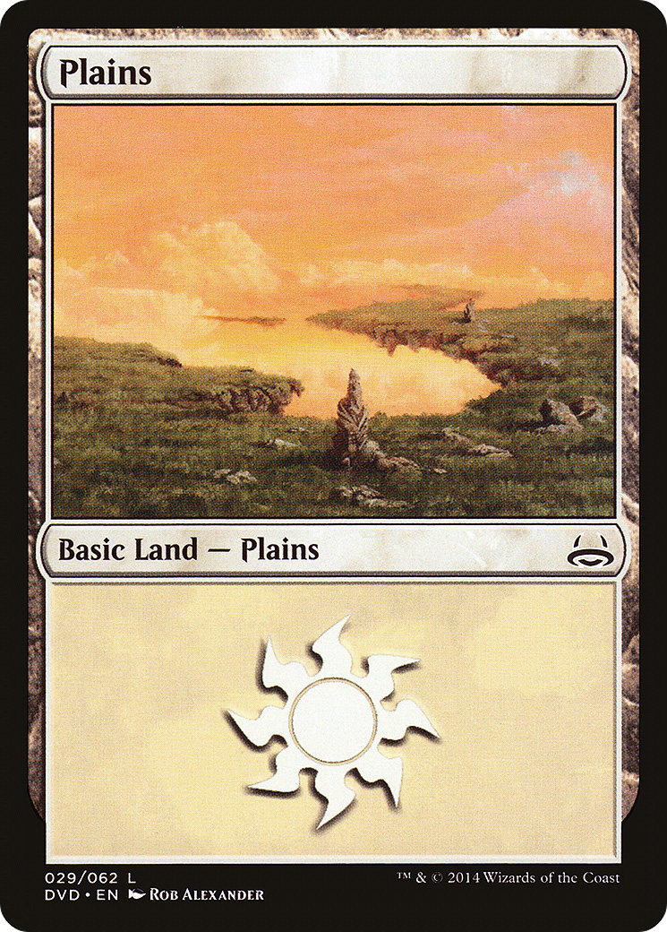 Plains (DD3-029) (Divine vs. Demonic) [Duel Decks Anthology: Divine vs. Demonic]