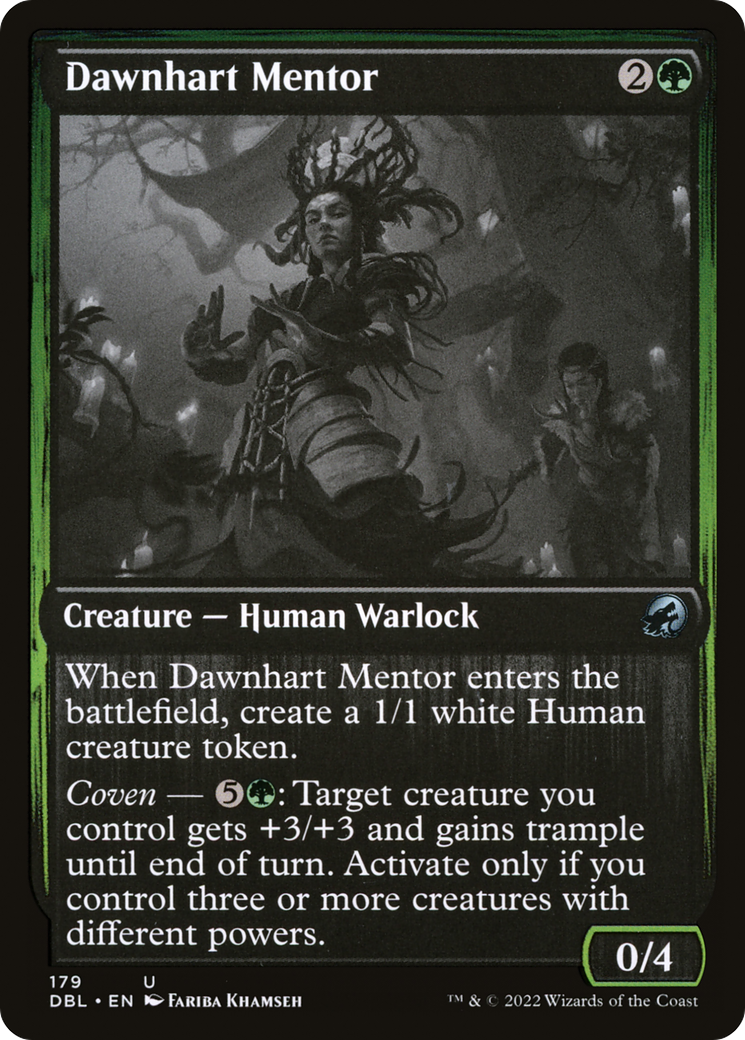 Dawnhart Mentor (DBL-179) [Innistrad: Double Feature] Foil