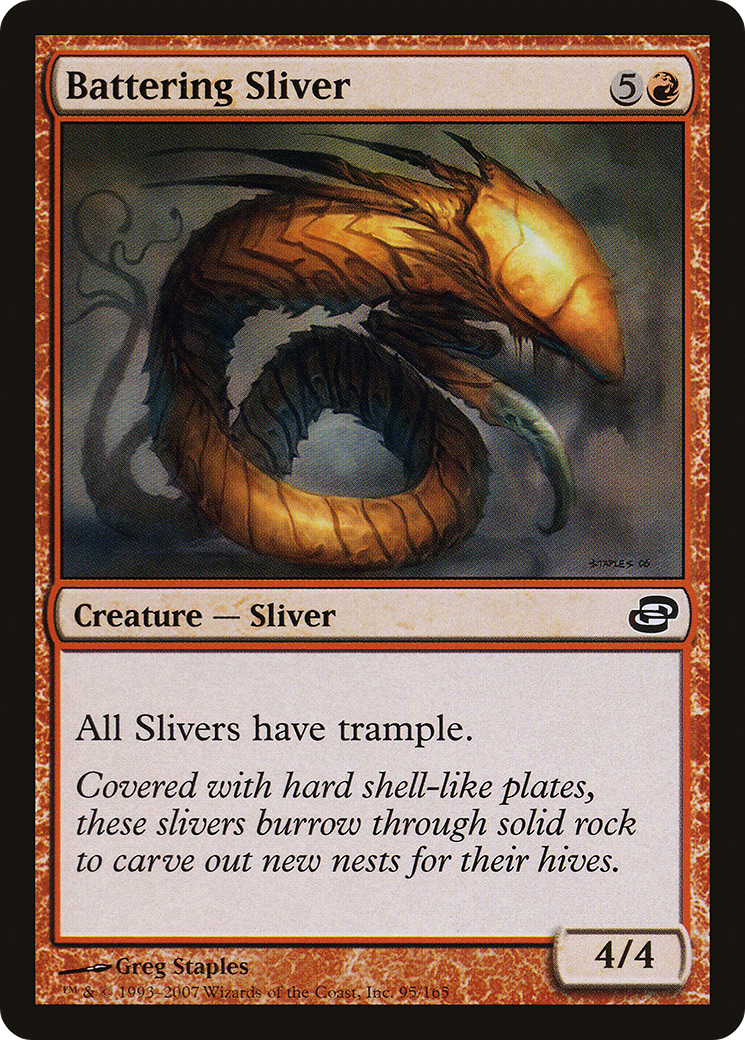 Battering Sliver (PLC-095) [Planar Chaos]