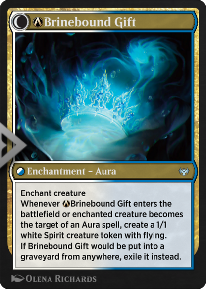 A-Brine Comber // A-Brinebound Gift (VOW-A-233) [Innistrad: Crimson Vow]