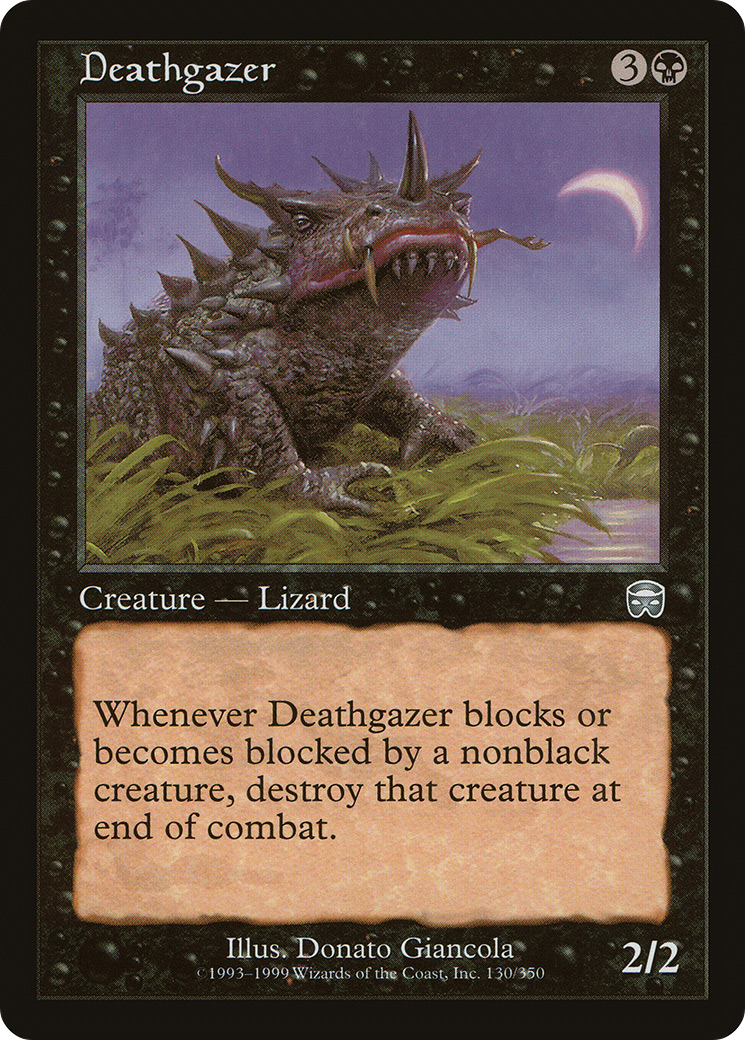 Deathgazer (MMQ-130) [Mercadian Masques] Foil