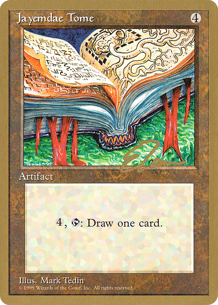 Jayemdae Tome - 1996 Eric Tam (4ED) [Pro Tour Collector Set]