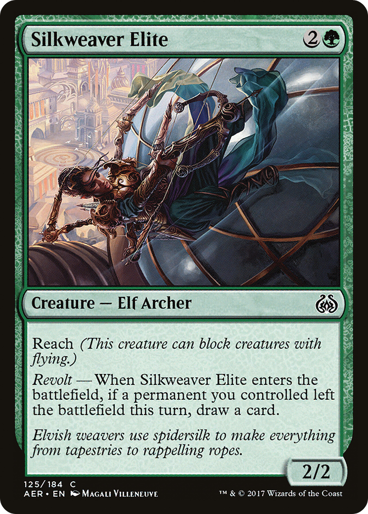 Silkweaver Elite (AER-125) [Aether Revolt]