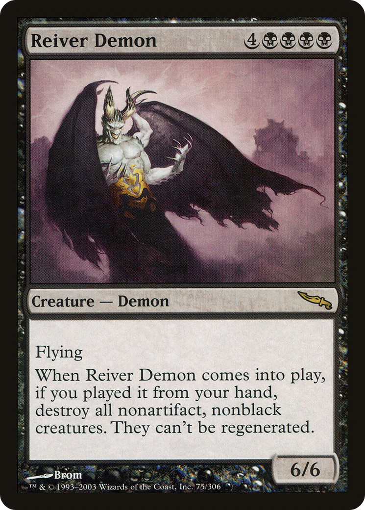 Reiver Demon (MRD-075) [Mirrodin] Foil