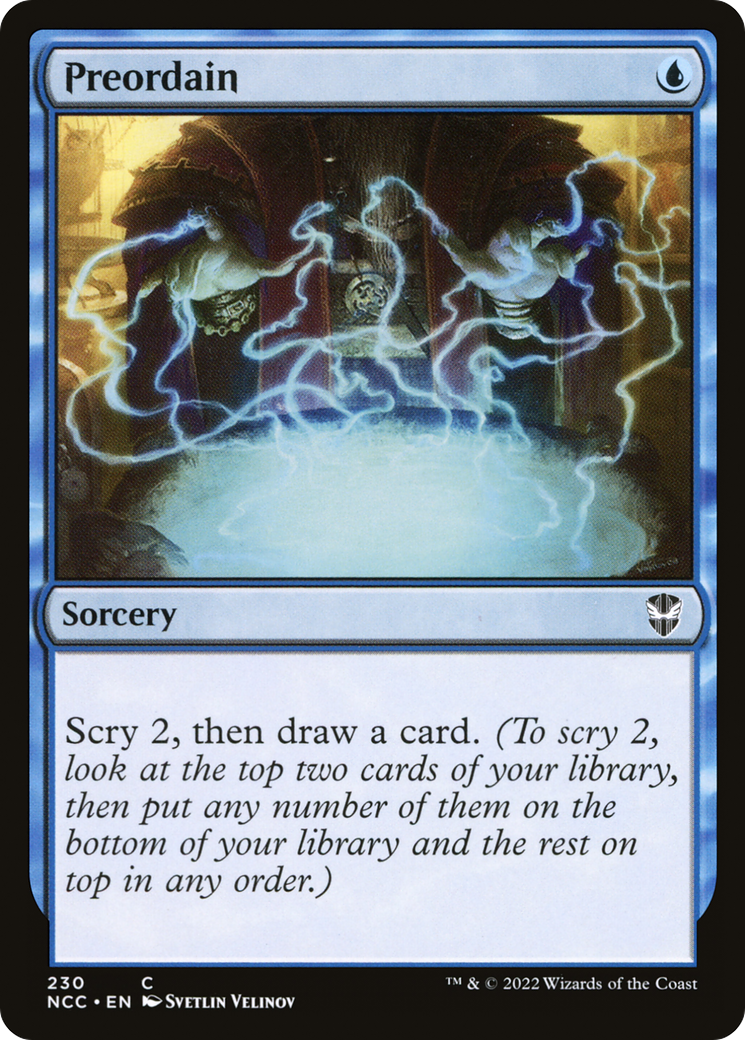 Preordain (NCC-230) [New Capenna Commander]