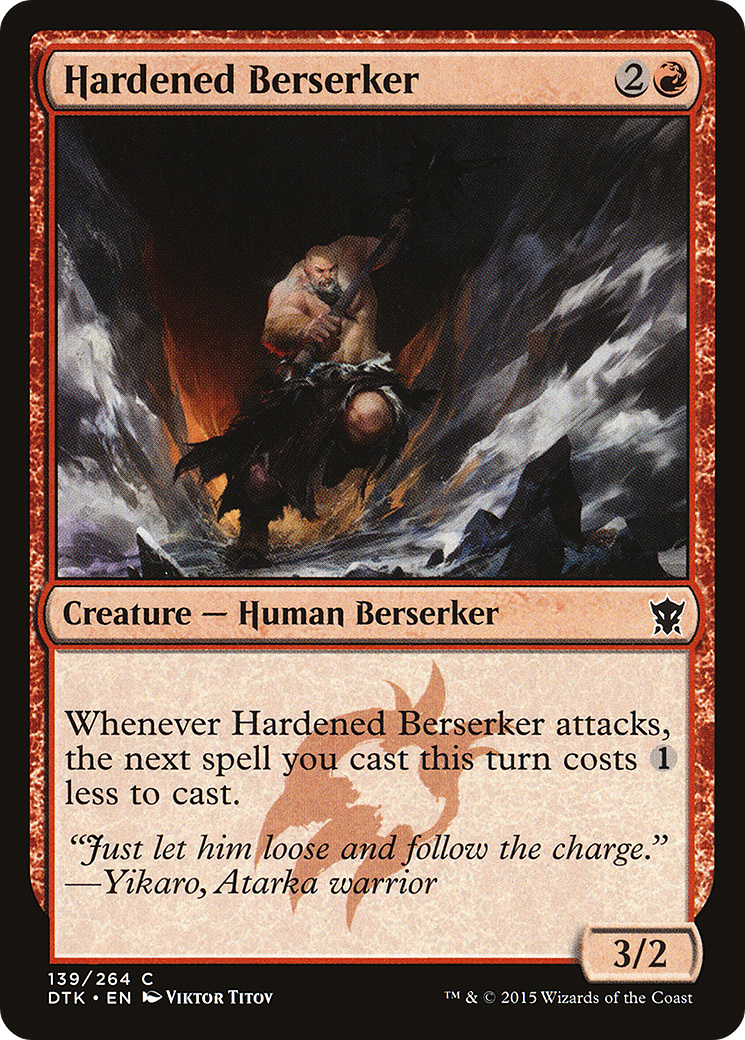 Hardened Berserker (DTK-139) [Dragons of Tarkir]