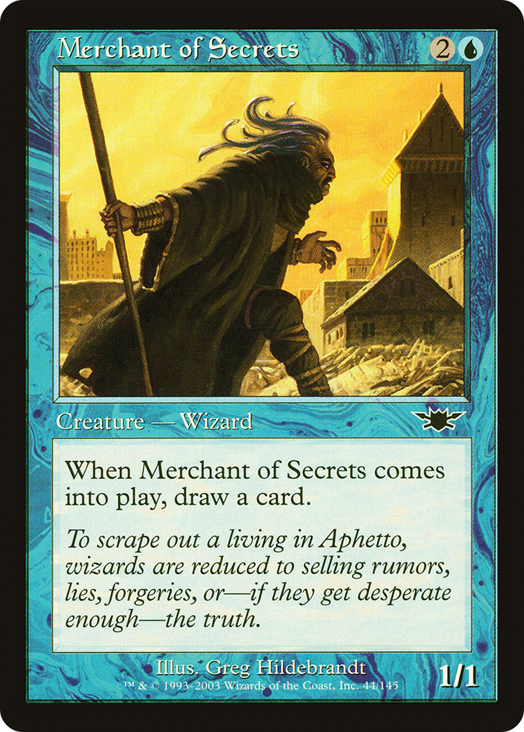 Merchant of Secrets (LGN-044) [Legions]