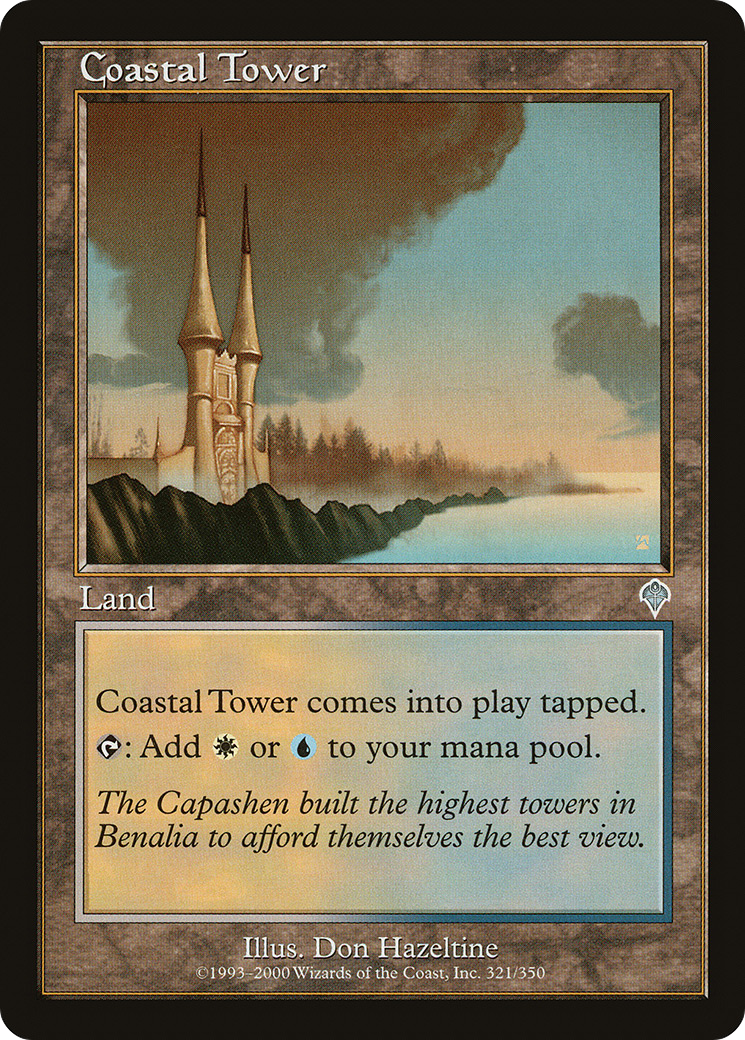Coastal Tower (INV-321) [Invasion] Foil