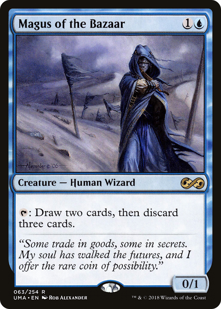 Magus of the Bazaar (UMA-063) [Ultimate Masters] Foil