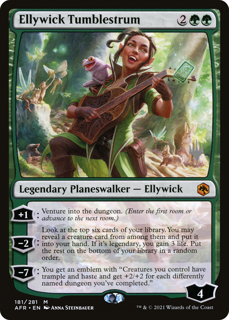 Ellywick Tumblestrum (PPAFR-181) [Promo Pack: Adventures in the Forgotten Realms Promos]
