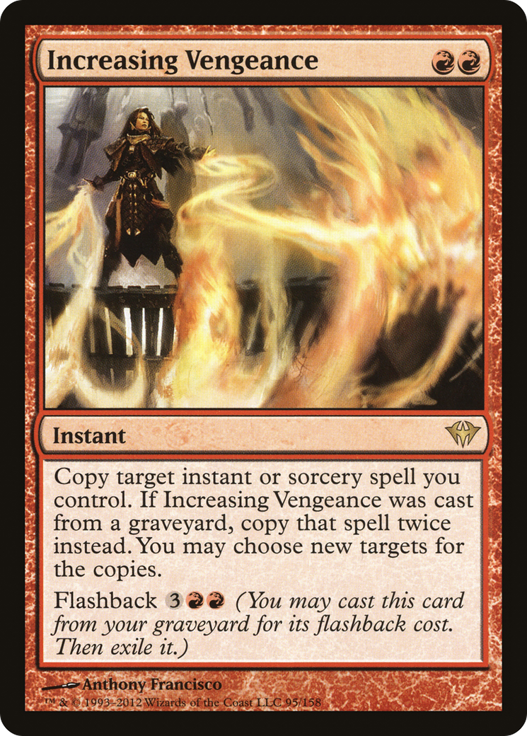 Increasing Vengeance (DKA-095) [Dark Ascension] Foil