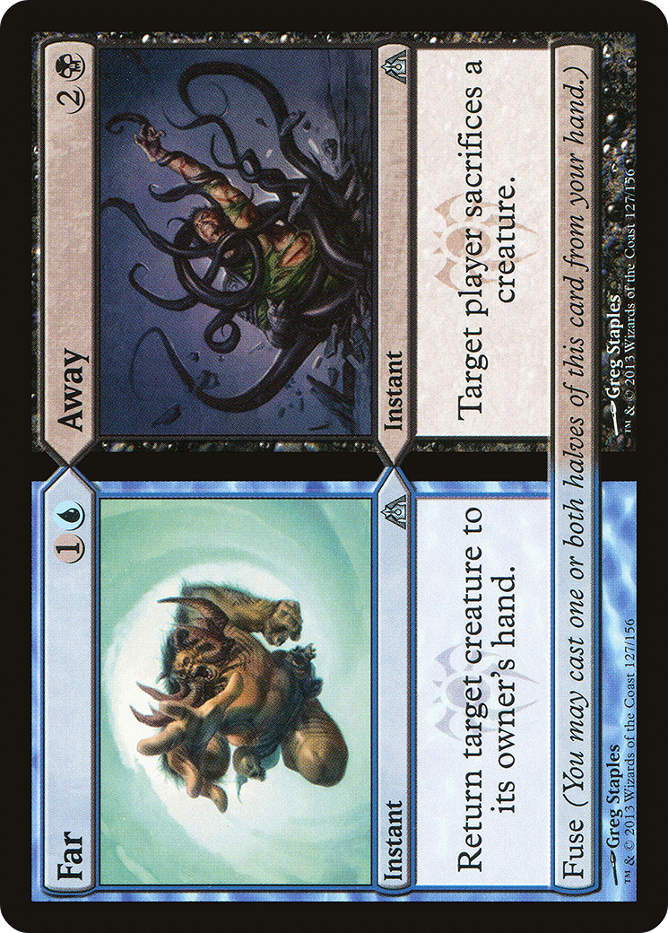Far // Away (DGM-127) [Dragon's Maze] Foil