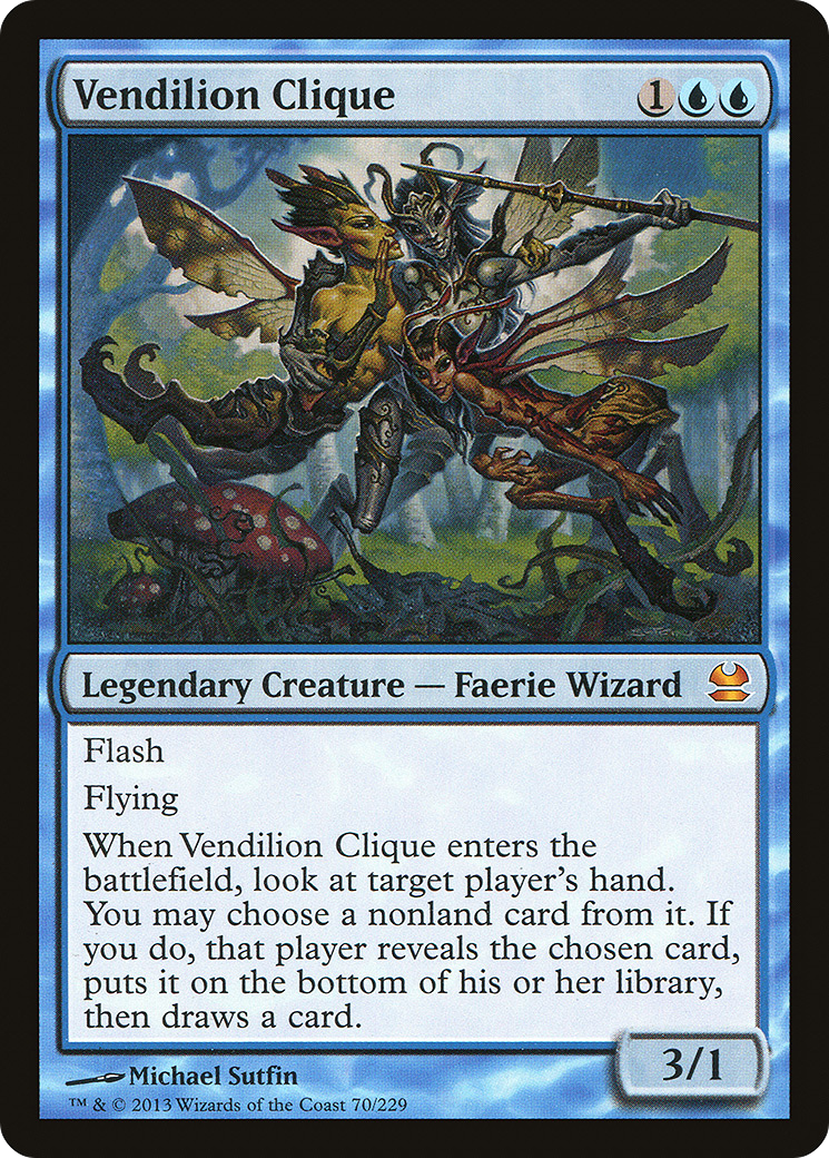 Vendilion Clique (MMA-070) [Modern Masters] Foil