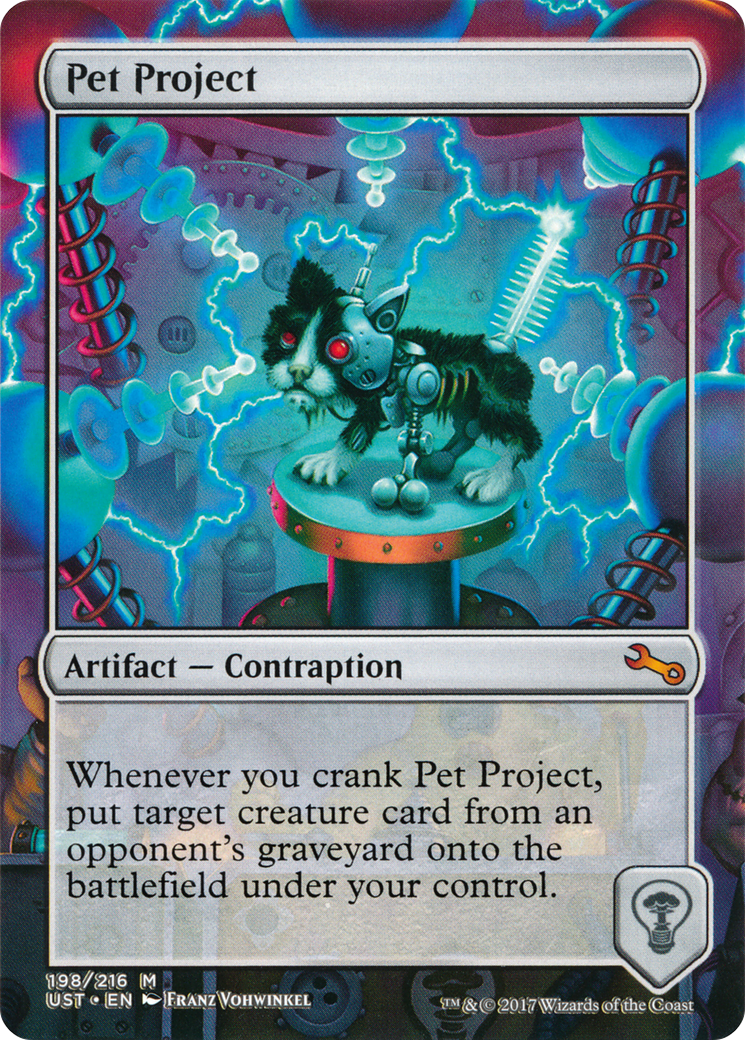 Pet Project (UST-198) (Borderless) [Unstable] Foil