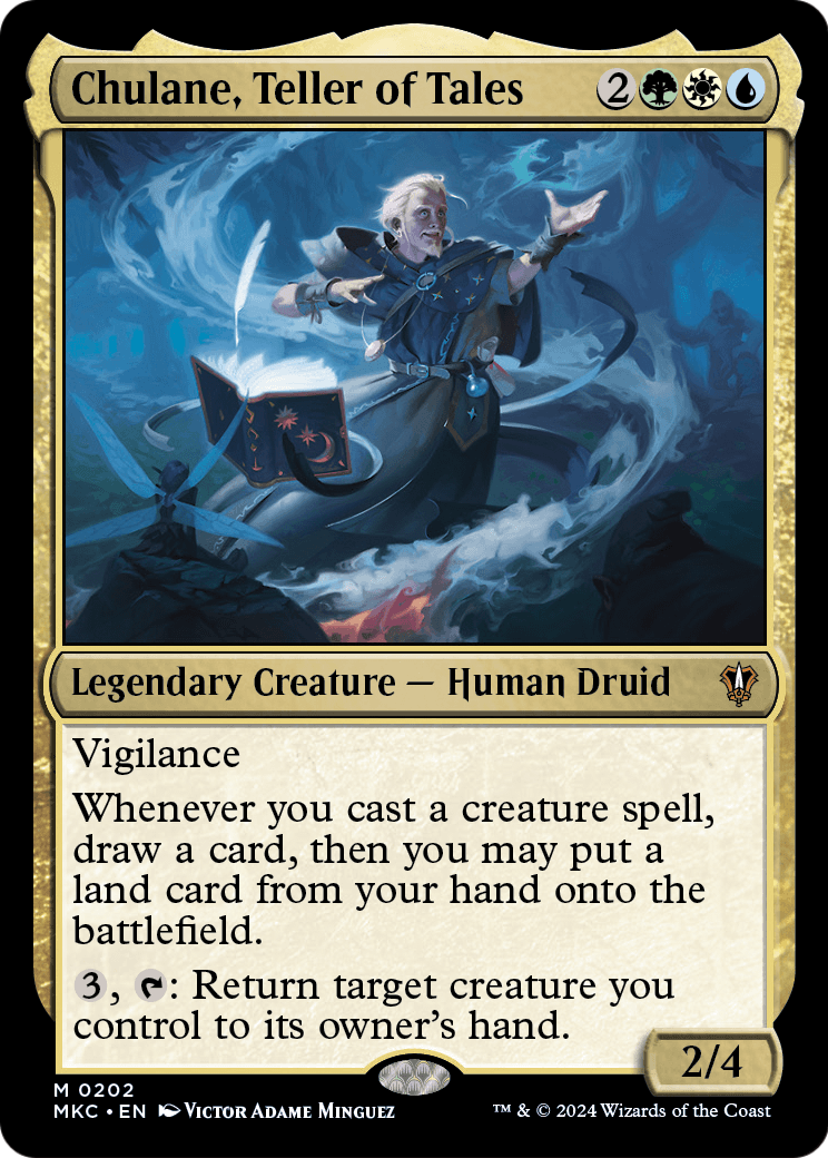 Chulane, Teller of Tales (MKC-202) [Murders at Karlov Manor Commander]