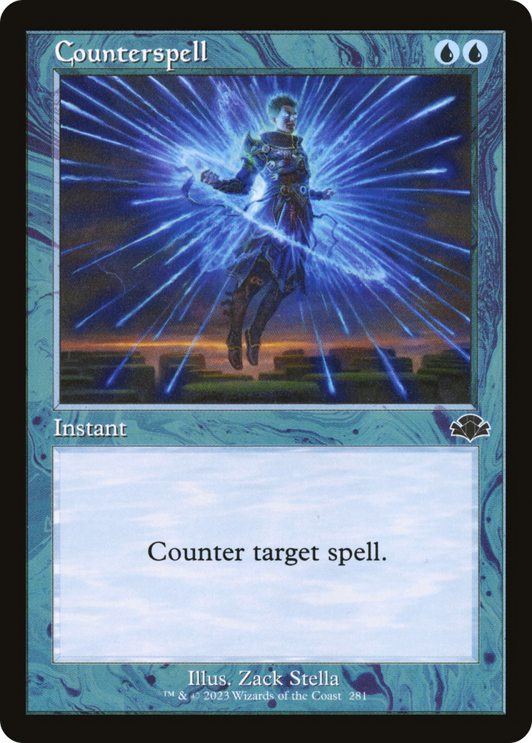 Counterspell (Retro Frame) (DMR-281) [Dominaria Remastered] Foil