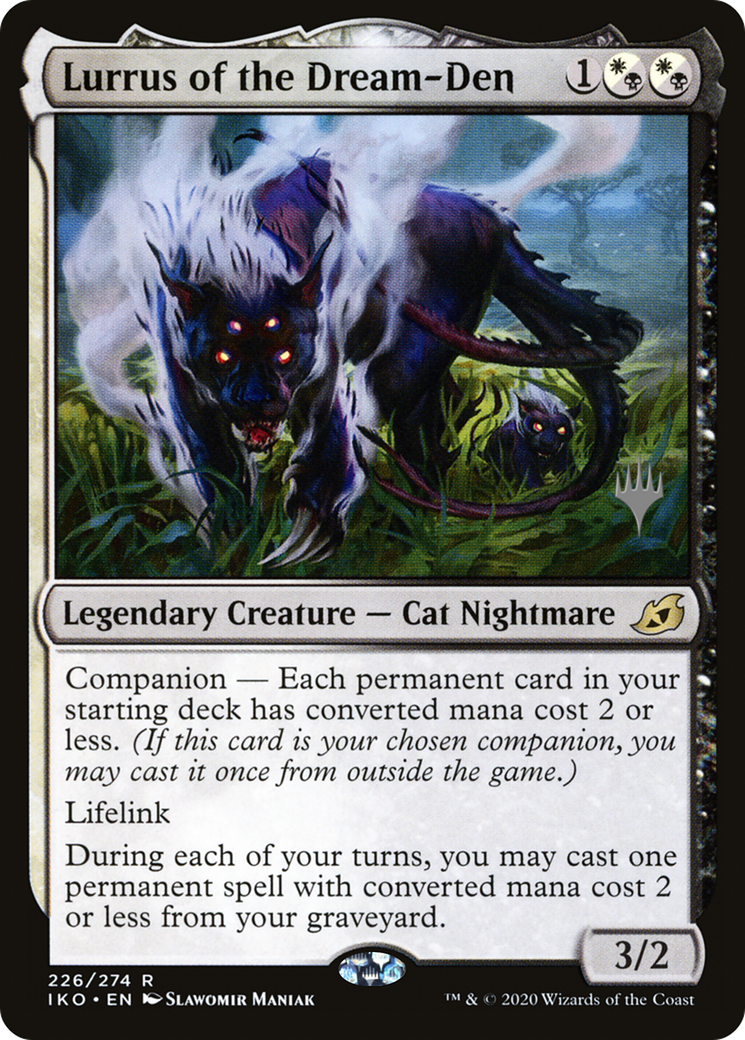 Lurrus of the Dream-Den (PPIKO-226) [Promo Pack: Ikoria: Lair of Behemoths Promos] Foil