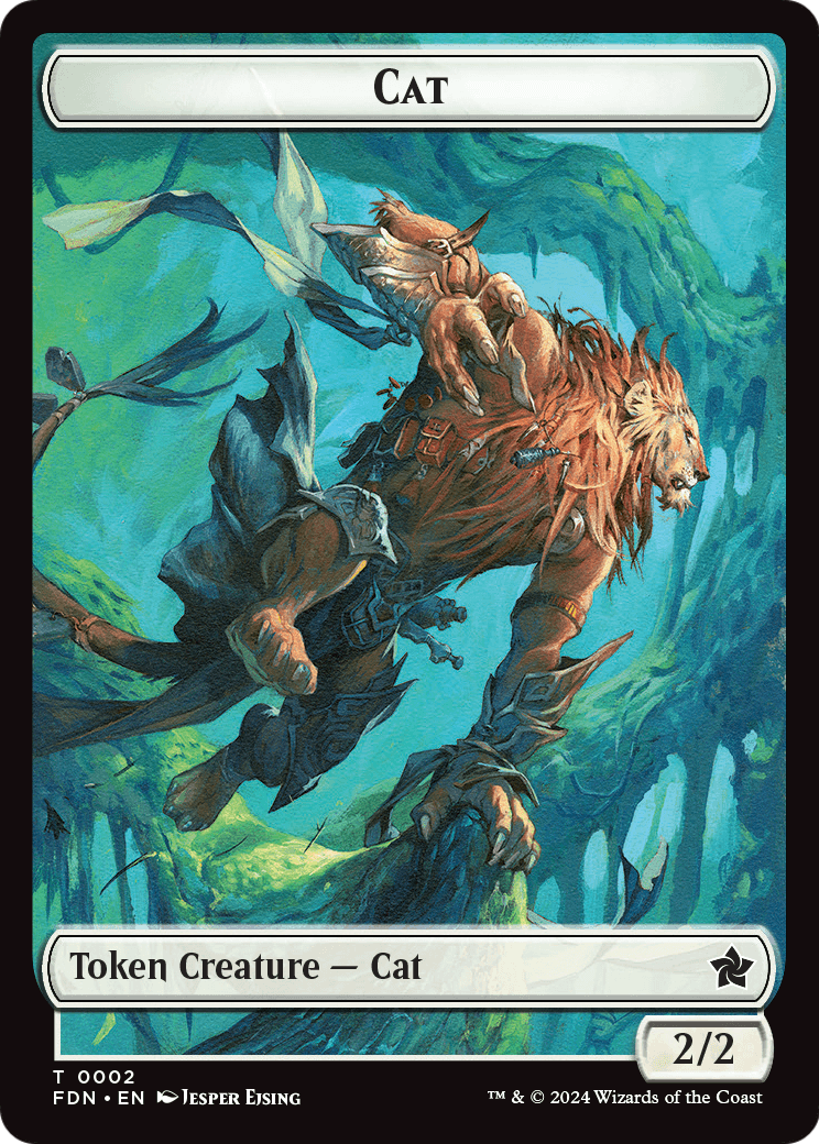 Cat (TFDN-002) [Foundations Tokens] Foil